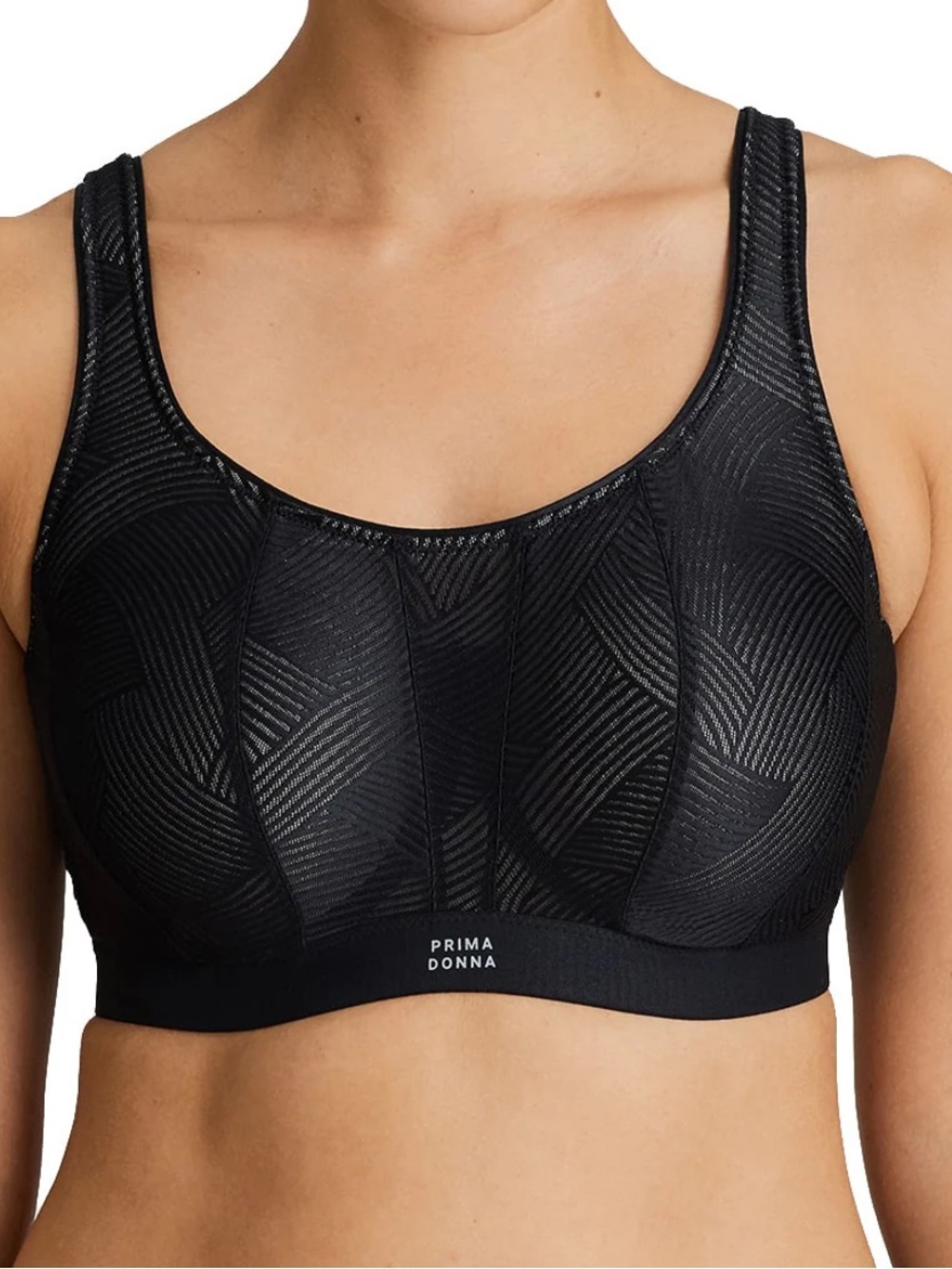 Prima Donna The Game black sports bra